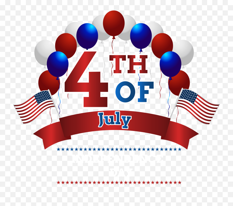 Happy Independence Day 4th July Png Clip Art Image - Happy 4th Of July ...