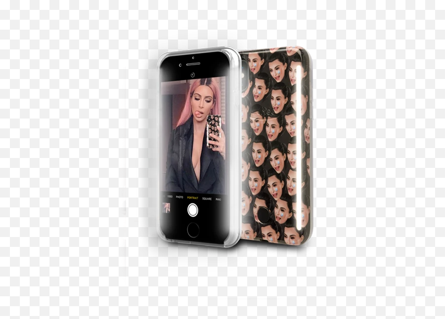Kimoji Cry Face Case - Kim Kardashian Light Up Iphone Case Emoji,Iphone X Face Emoji
