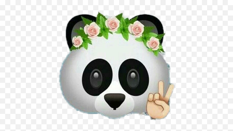 Stickers Panda Pease Remixit Emoji - Emoji Para Colocar De Foto De Papel,Panda Emojis