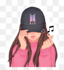 Musical Note Sticker Challenge on PicsArt - Bts Finger Heart Drawing Emoji