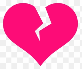 Library Of Best Friends Broken Heart - Pink Clipart Emoji