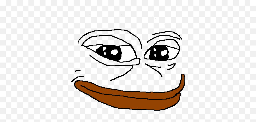 Pepe Faces Transparent - Pepe Face Transparent Background Pepe Frog Face Png Emoji,Smug Emoticon