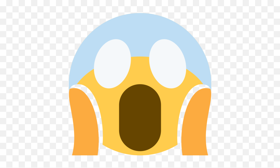 Face Icon Of Flat Style - Omg Emoji Svg,Screaming Emoji