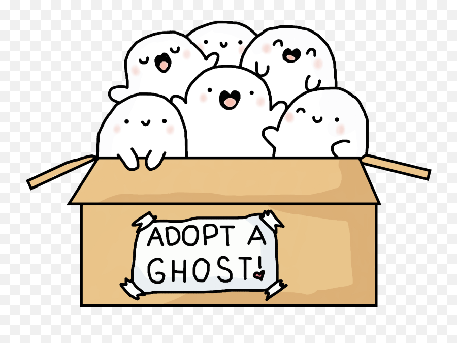 Download Cute Clipart Ghost - Kawaii Cute Ghost Clipart Png Kawaii Cute Halloween Ghost Emoji,Ghost Emoji Text
