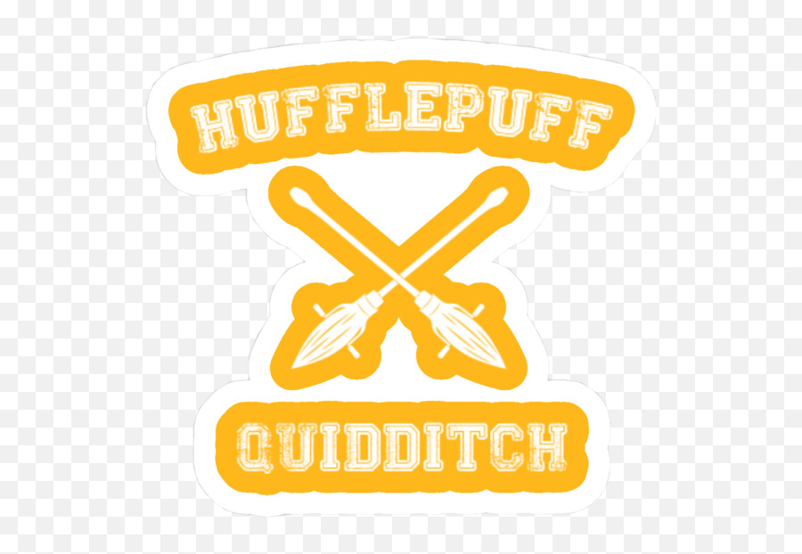 Hufflepuff Quidditch Icon Sticker - Language Emoji,Hufflepuff Emoji