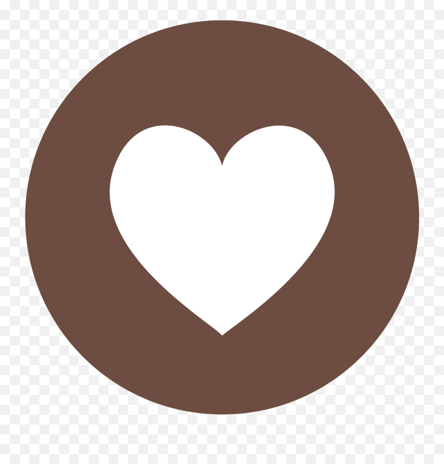 Fileeo Circle Brown White Heartsvg - Wikimedia Commons Heart In Red Circle Emoji,How To Get A White Heart Emoji