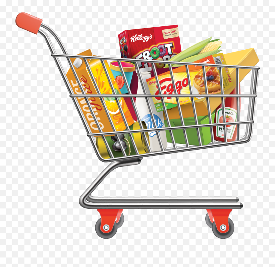Largest Collection Of Free - Toedit Shopping Cart Stickers Supermarket Grocery Store Logo Emoji,Emoji Shopping Cart