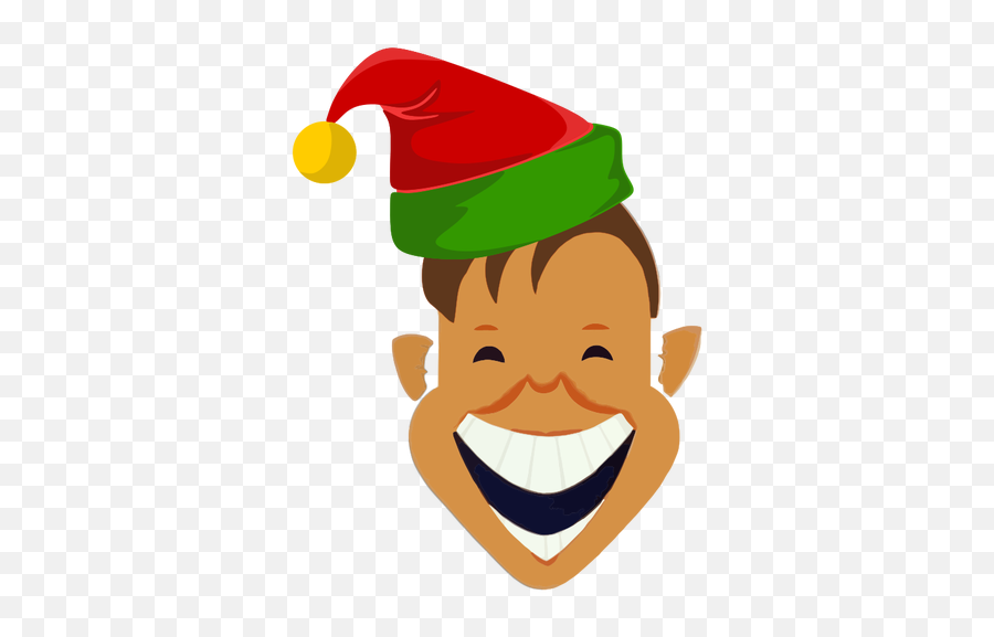 Laughing Christmas Elf - Phopho Ki Chalakiyan Jokes In Urdu Emoji,Drunk Emoticon