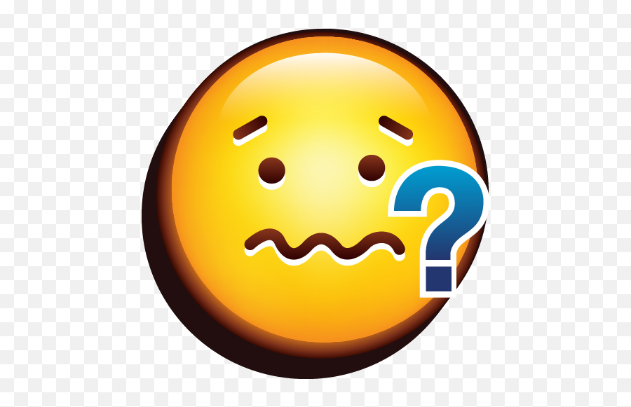 Emoji Nervous Icon - Nervous Icon,Weird Emoji