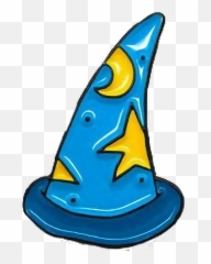 Wizard Wizardhat Hatfreetoedit - Clip Art Emoji,Wizard Hat Emoji