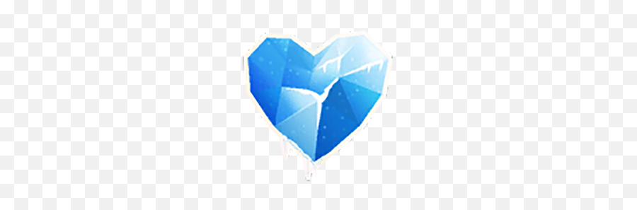 Icy Heart - Fortnite Ice Heart Emote Emoji,Blue Heart Emoji