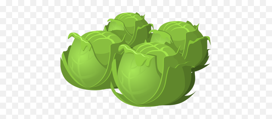 Cabbage - Cabbage Cartoon Png Emoji,Wolf Emoticon