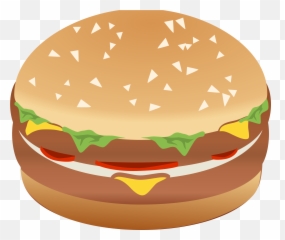 Emoji Clipart Burger Transparent Free For - Art Png