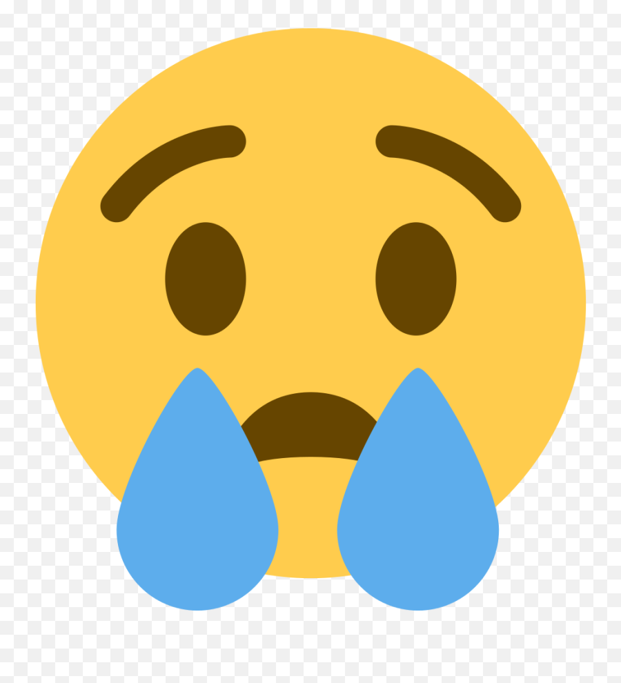 Twemoji 1f622 - Sad Crying Emoji Transparent,Crying Emoji