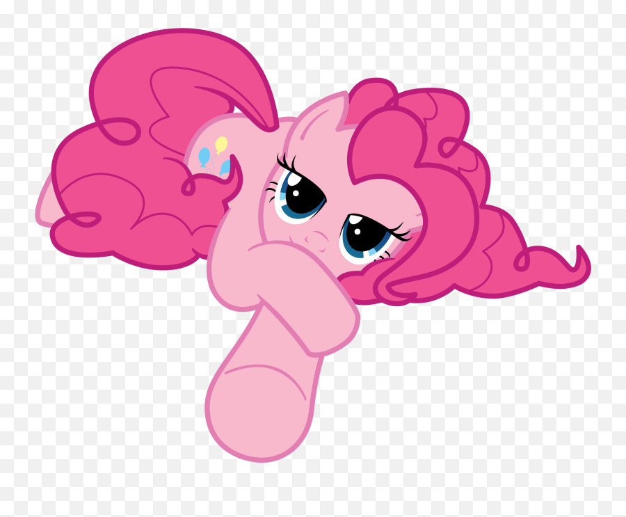 Hottest Mane Six Pony - Pinkie Pie Laying Down Emoji,Wolf Whistle Emoji