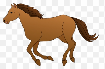 Horse Galloping Clipart Free Clip Art - Clip Art Picture Of Horse Emoji,Fish And Horse Emoji