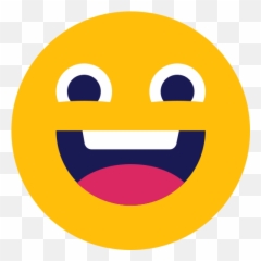 Happy Smiley Free Icon Of Emoji 1 - Excited Vector Png