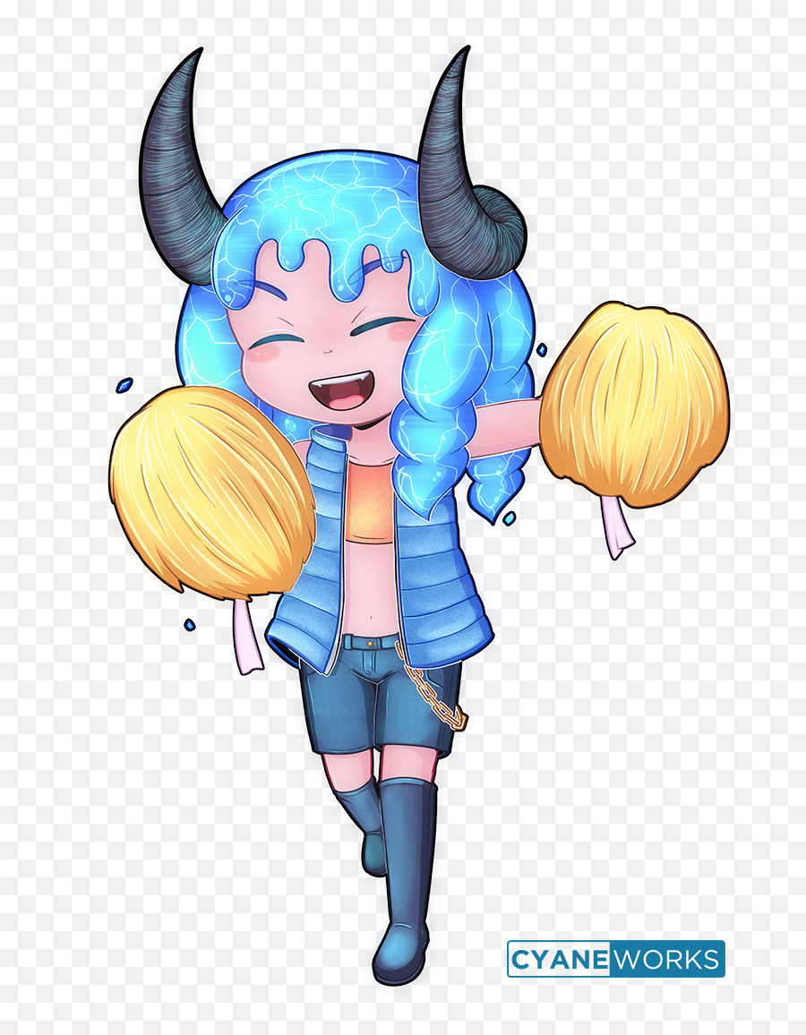 The Human Horn - Cartoon Emoji,Angel With Horns Emoticon