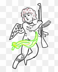 Angel Milo Face Angelito Freetoedit - Cartoon Emoji,Emoji Angelito