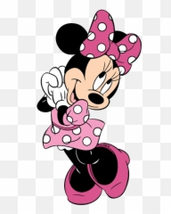 Minnie Mouse Pink Transparent Png - Minnie Mouse Clipart Emoji,Emoji Minnie Mouse