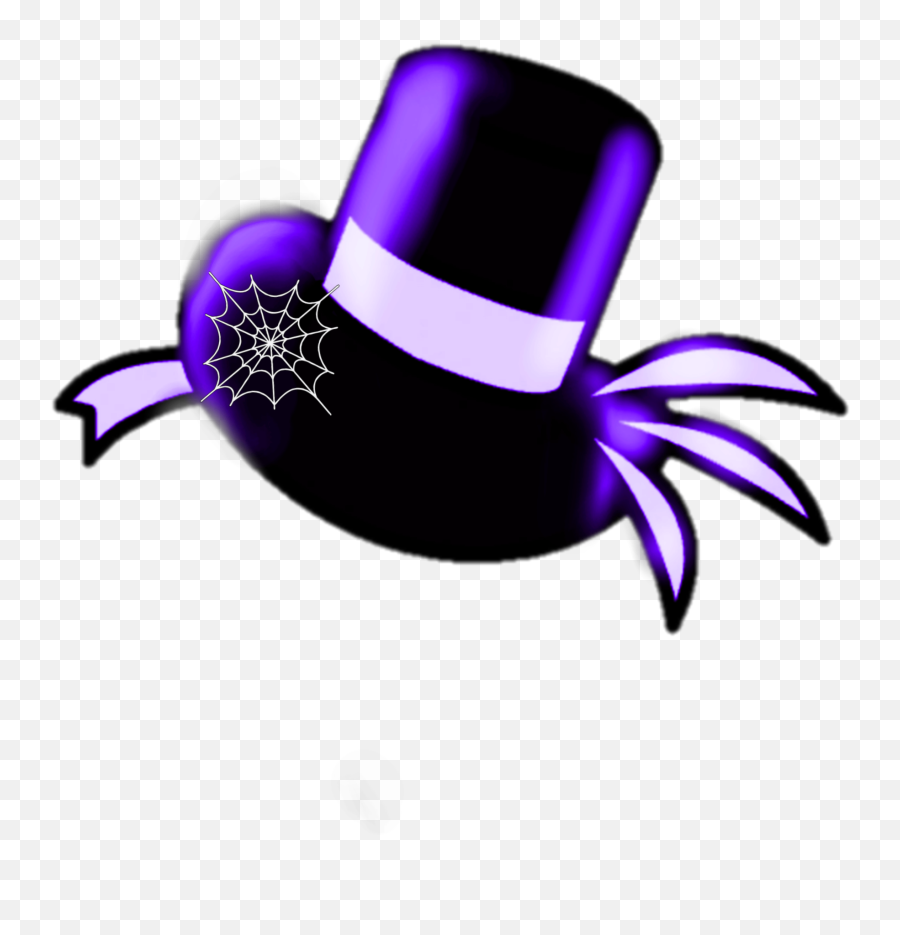 Gachalifeedit Gachahat Hat Purple Spook Emoji,Spook Emoji