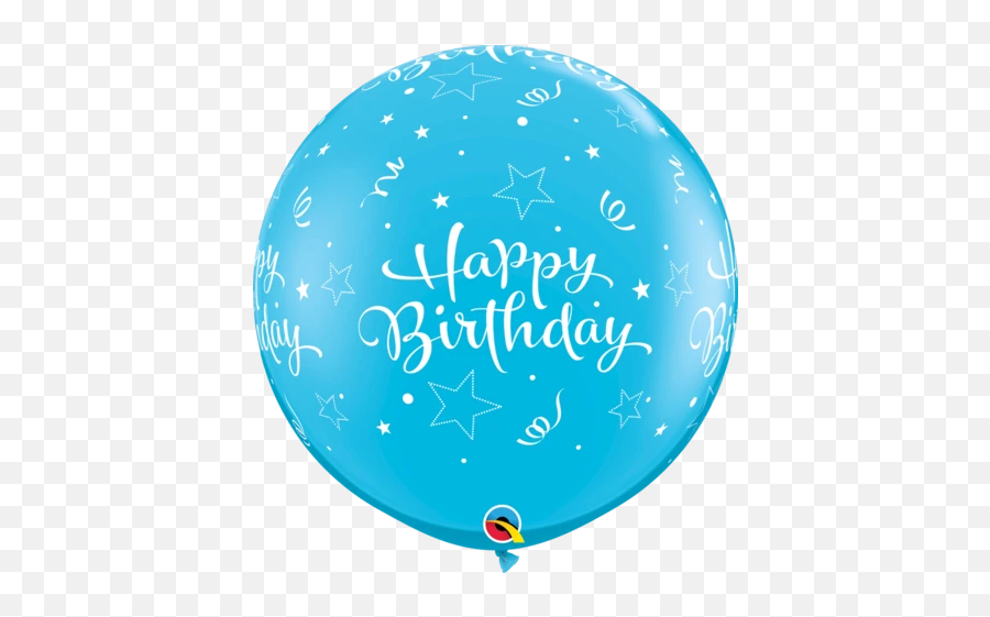 3 Foot Printed Latex - Globos Png Feliz Cumple Emoji,Shining Star Emoji