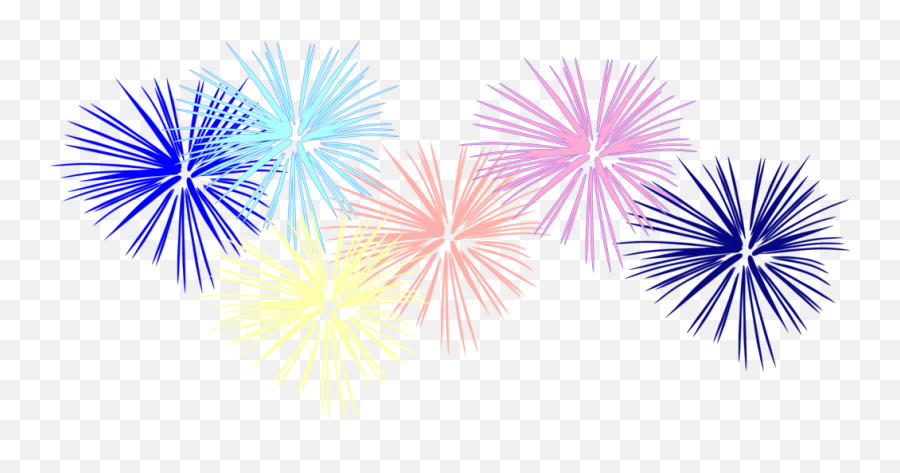 Colorful Fireworks New Years Snapchat Filter - Fireworks Emoji,New Year's Emoji