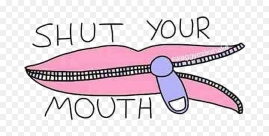 Shut Your Mouth - Sticker By Rajon Ahmed Dragonfly Emoji,Mouth Shut Emoji