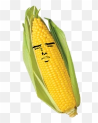 Corn Anime Sticker - Vegetables Emoji