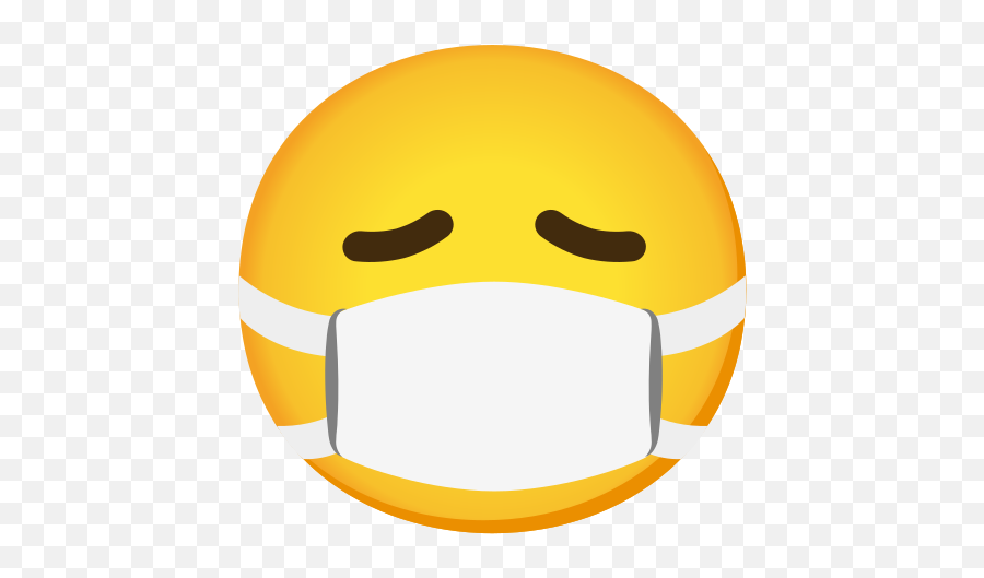 Face With Medical Mask Emoji - Android,Sms Emoji Codes