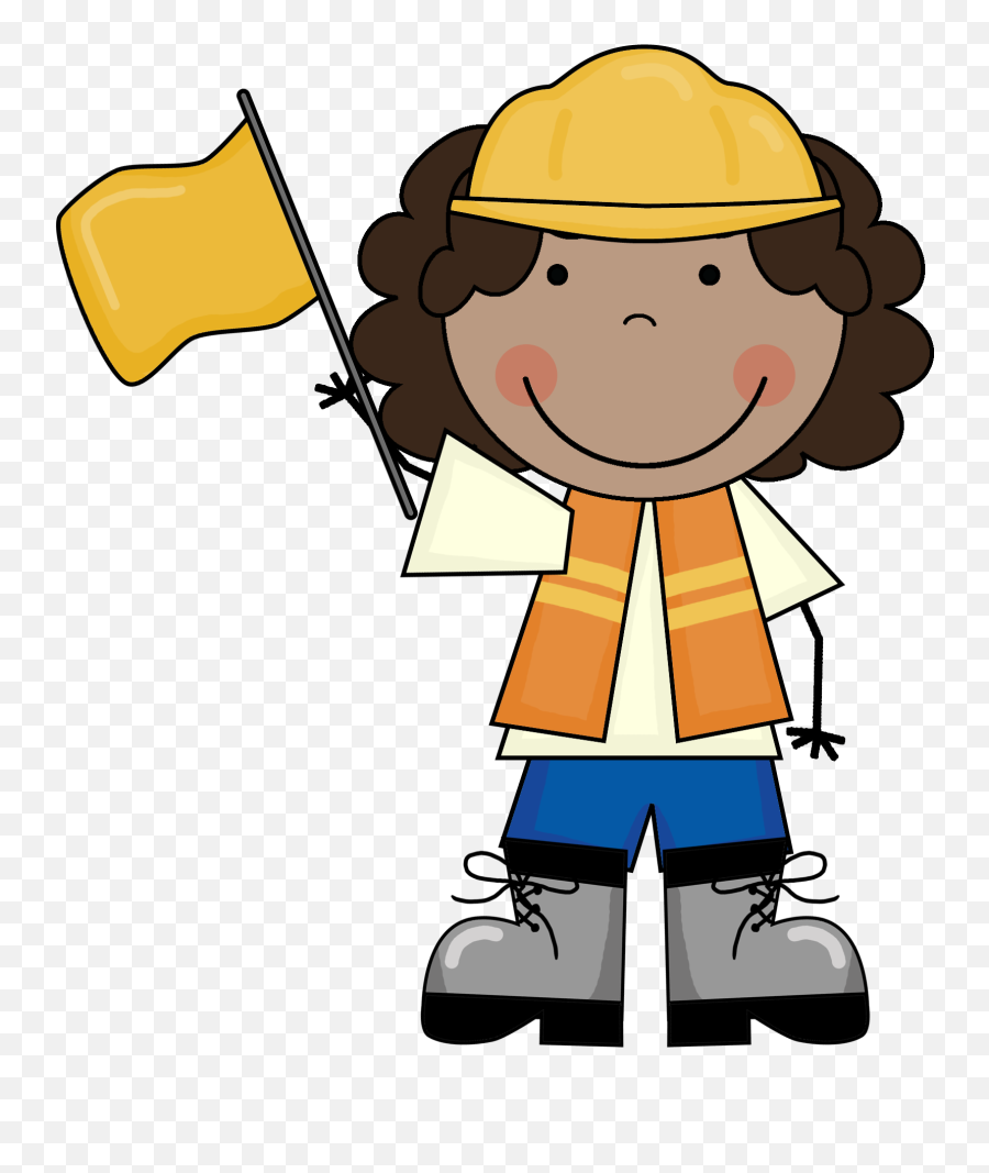 Index Of Images Scrappin - Construction Worker Boy Clip Art Dibujo De Un Obrero Emoji,Construction Emoji