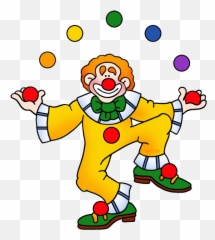 Clown Svg - Juggling Clipart Png Transparent Full Size Emoji