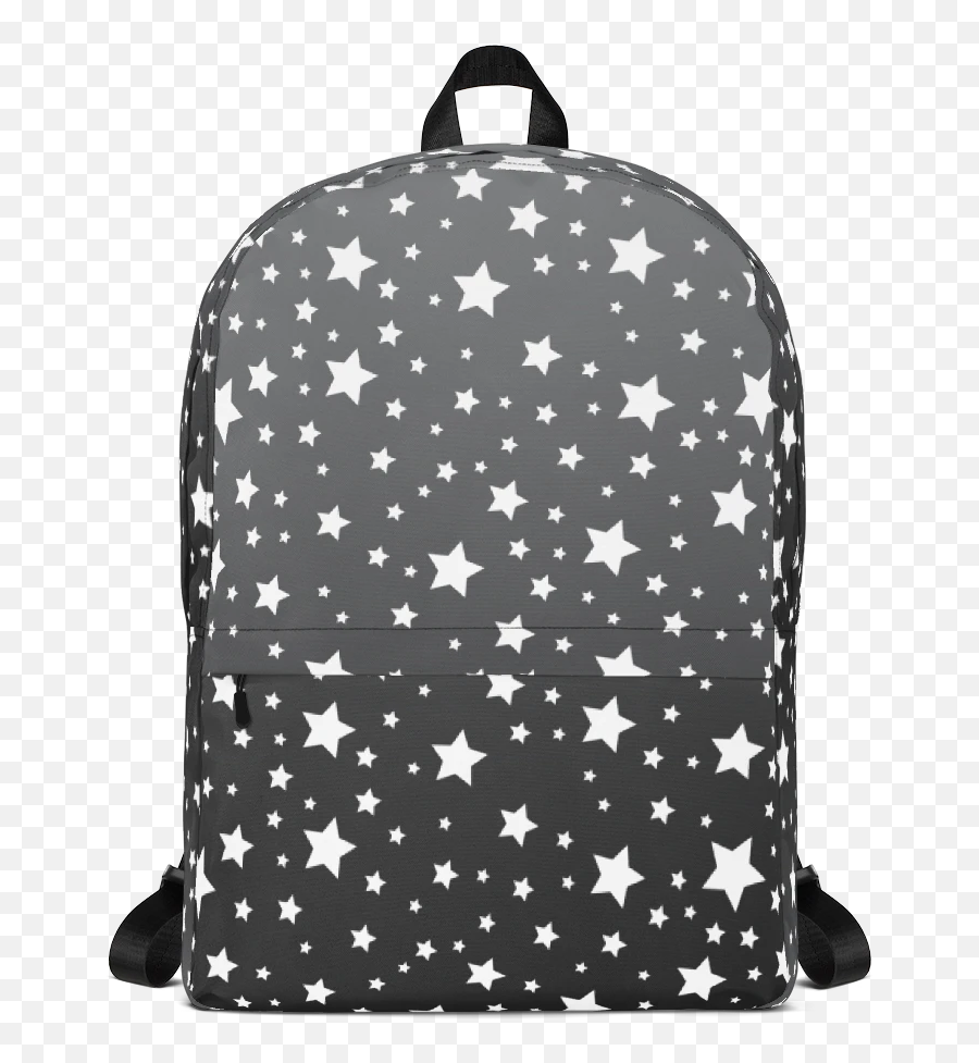 White Stars Gray Ombre Backpack - Desert Night Camo Backpack Emoji,Black Emoji Backpack