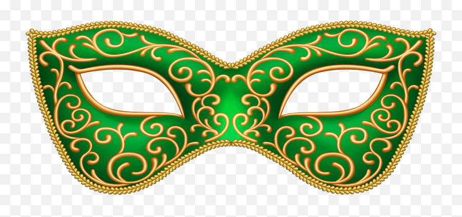 Mask Clipart Green Mask Green Transparent Free For Download - Carnival Mask Transparent Png Emoji,Green Lantern Emoji
