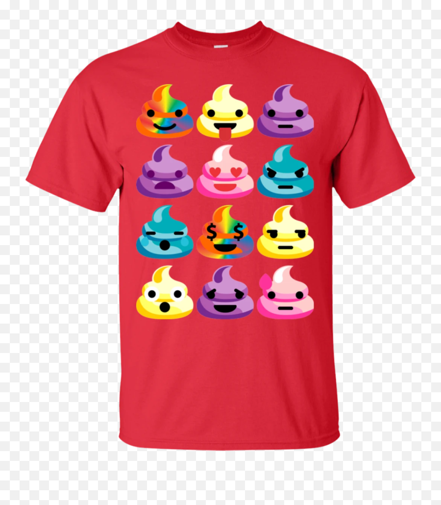 Cute Girl Rainbow Emoji Poop T - Funny Lsu Shirts,Bff Emoji