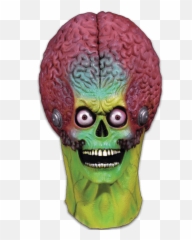 Soilder Martian Mask - Soldier Martian Mask Mars Attacks Emoji,Turtle Skull Emoji Pop