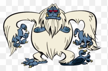Bigfoot Clipart Cartoon Bigfoot - Mickey Mouse Yeti Emoji,Sasquatch Emoji