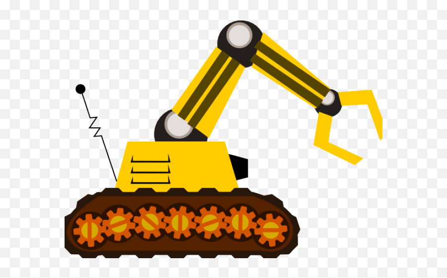 Crane Clipart Cartoon Construction - Machine Clipart Emoji,Crane Emoji