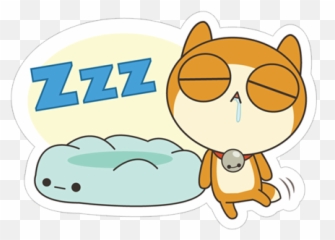 Zzz Transparent Zzzz Picture - Cartoon Emoji,Cat And Zzz Emoji