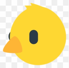 Fxemoji U1f424 - Chick Face Emoji,Bird Emoji