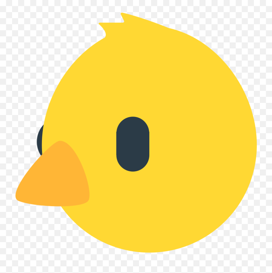 Fxemoji U1f424 - Chick Face Emoji,Bird Emoji