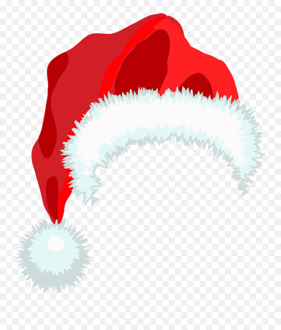 Emoji Clipart Transparent Xmas Hat - Santa Hat Clipart Png,Christmas Hat Emoji