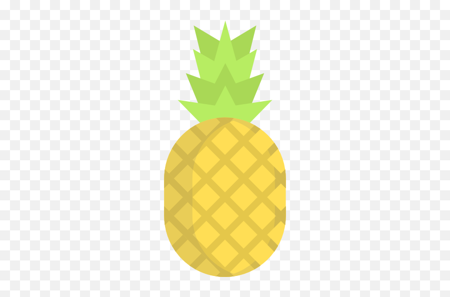 Pineapple Icon At Getdrawings - Pineapple Cartoon Emoji,Pineapple Emoticon