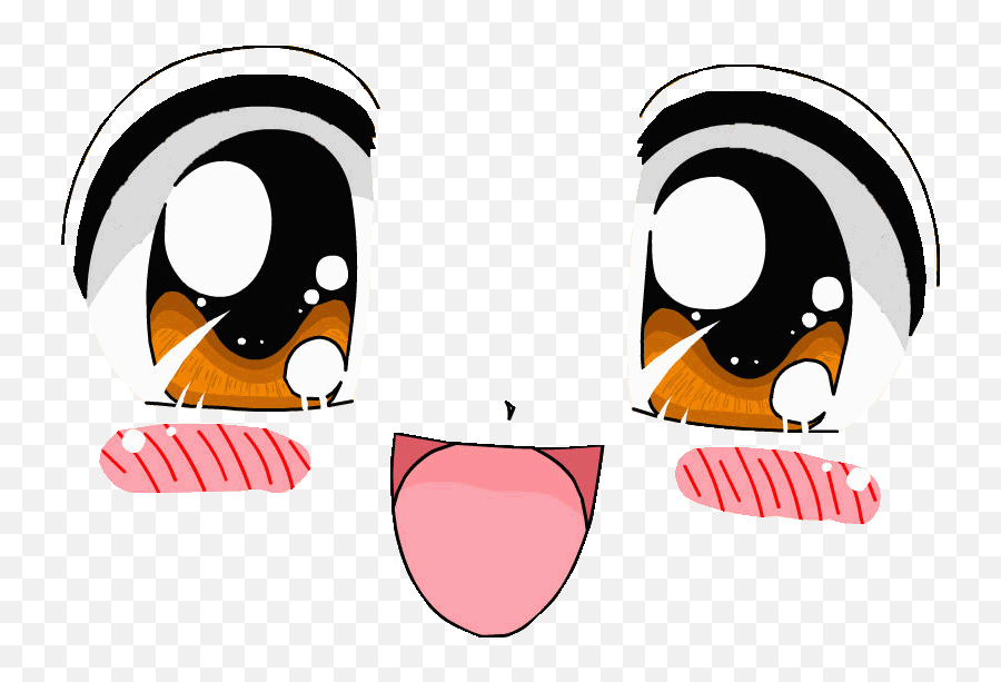 Kawaii Mouth Transparent Png Clipart - Cute Anime Face Transparent Emoji,Kawaii Face Emoji