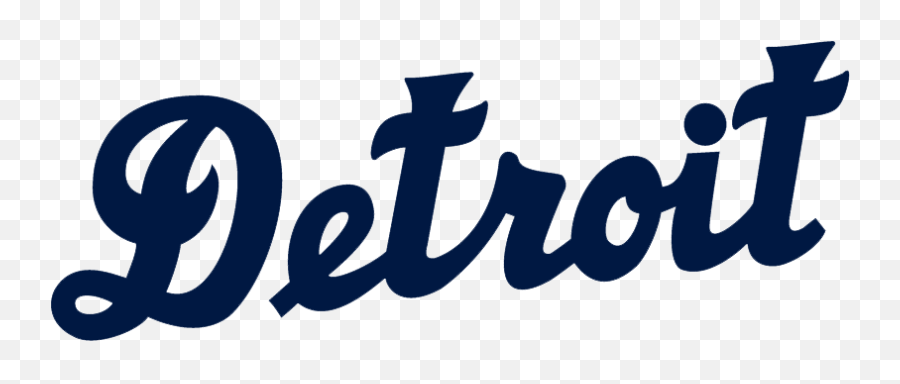 Detroit Tigers - Detroit Logo Emoji,Detroit Tigers Emoji