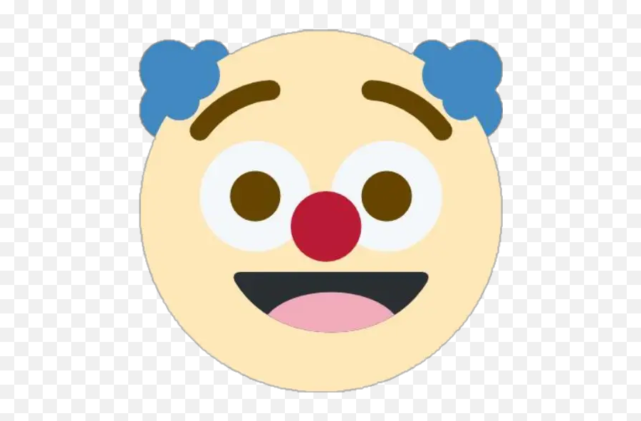 Emoji Mashup 2 Stickers For Whatsapp - Flushed Clown Emoji,Politics Emoji