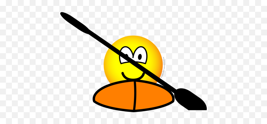 Emoticons Emofaces - Kayaking Emoticon Emoji,Sports Emoticons