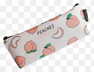 Pencilcase Makeupbag Peach Peachy - Pencil Case Emoji,Peach Emoji Case