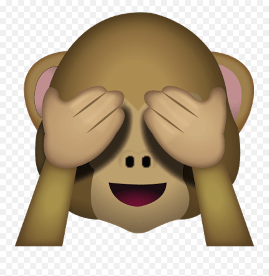 Whatsapp Emoji Clipart - Monkey Emoji See No Evil,Emojis De Whatsapp