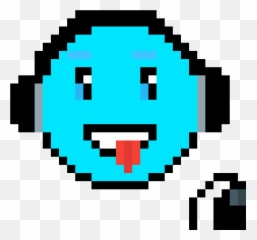 Pixilart - Transparent 8 Bit Pacman Gif Emoji,Robot Face Emoticon